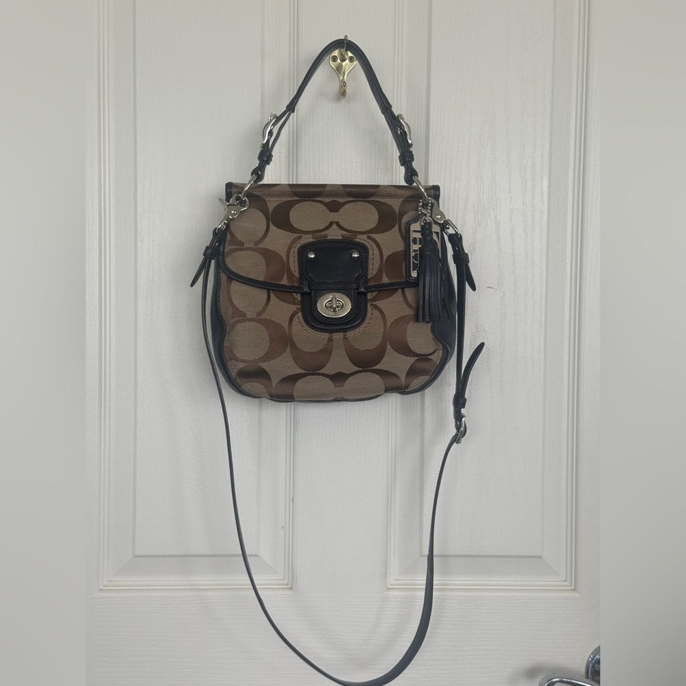 COACH LEGACY WILLIS 70th ANNIVERSARY SIGNATURE CROSSBODY #19034, VGUC - Picture 5 of 16